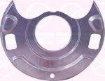 KLOKKERHOLM 1666379 отражатель, диск тормозного механизма на NISSAN PRIMERA (P10)