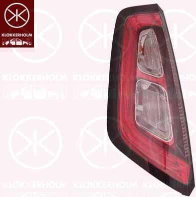 KLOKKERHOLM 20190713 задний фонарь на FIAT PUNTO EVO (199)