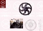 KLOKKERHOLM 20272602 вентилятор, охлаждение двигателя на FIAT STILO (192)