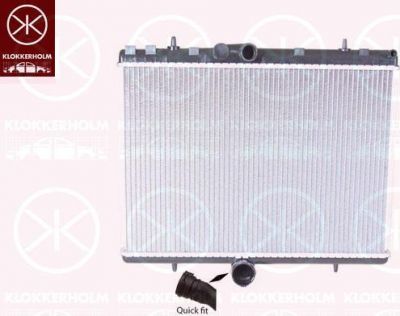 KLOKKERHOLM 2033302314 радиатор, охлаждение двигателя на PEUGEOT EXPERT Tepee (VF3V_)
