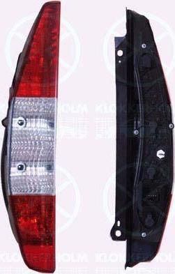 KLOKKERHOLM 20420704A1 задний фонарь на FIAT DOBLO Cargo (223)