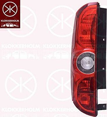 KLOKKERHOLM 20430713 задний фонарь на OPEL COMBO Tour (X12)