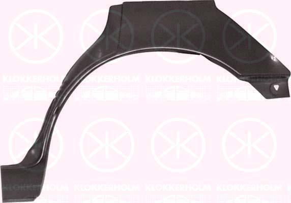 KLOKKERHOLM 255058-2 Ford Sierra 83> арка задн. крыла п.сторона