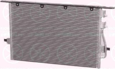 KLOKKERHOLM 2554305259 конденсатор, кондиционер на FORD MONDEO II (BAP)