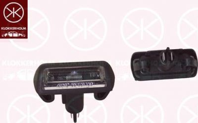 KLOKKERHOLM 25600850 фонарь освещения номерного знака на FORD TAUNUS '80 (GBS, GBNS)