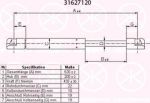 KLOKKERHOLM 31627120 газовая пружина, крышка багажник на HYUNDAI LANTRA II Wagon (J-2)