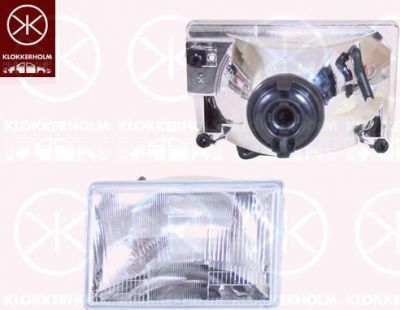 KLOKKERHOLM 32030124 основная фара на JEEP GRAND CHEROKEE I (ZJ)