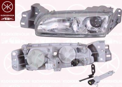 KLOKKERHOLM 34390132 основная фара на MAZDA 626 IV Hatchback (GE)