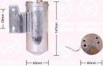 KLOKKERHOLM 345030D084 осушитель, кондиционер на MAZDA 323 F V (BA)