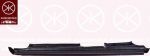KLOKKERHOLM 3475011 накладка порога на MAZDA 323 S VI (BJ)