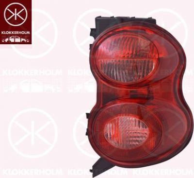 KLOKKERHOLM 35020714 задний фонарь на SMART FORTWO купе (451)