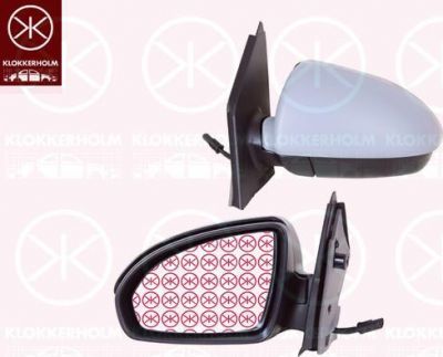 KLOKKERHOLM 35021045 наружное зеркало на SMART FORTWO Cabrio (451)