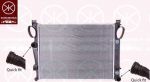 KLOKKERHOLM 3517302311 радиатор, охлаждение двигателя на MERCEDES-BENZ S-CLASS (W220)