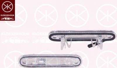 KLOKKERHOLM 35250850 фонарь освещения номерного знака на MERCEDES-BENZ седан (W123)