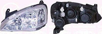 KLOKKERHOLM 50230162 основная фара на OPEL CORSA C фургон (F08, W5L)