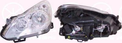 KLOKKERHOLM 50240131 основная фара на OPEL CORSA D