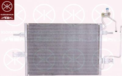 KLOKKERHOLM 5026305349 конденсатор, кондиционер на OPEL MERIVA