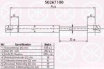 KLOKKERHOLM 50267100 газовая пружина, крышка багажник на OPEL MERIVA