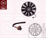 KLOKKERHOLM 50502602 вентилятор, охлаждение двигателя на OPEL ASTRA F Наклонная задняя часть (53_, 54_, 58_, 59_)