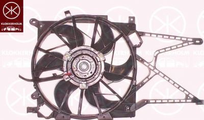 KLOKKERHOLM 50512603 вентилятор, охлаждение двигателя на OPEL ASTRA G универсал (F35_)