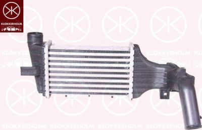 KLOKKERHOLM 5051304325 интеркулер на OPEL ZAFIRA A (F75_)