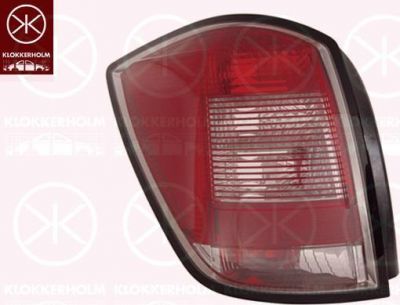 KLOKKERHOLM 50520718 задний фонарь на OPEL ASTRA H универсал (L35)