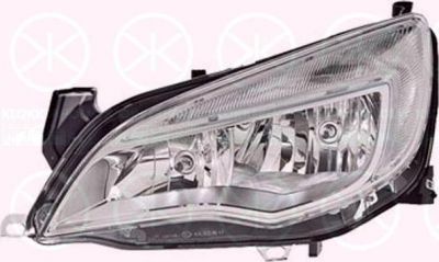 KLOKKERHOLM 50530141 основная фара на OPEL ASTRA J Sports Tourer
