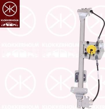 KLOKKERHOLM 50621903 подъемное устройство для окон на OPEL ZAFIRA A (F75_)