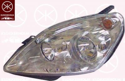 KLOKKERHOLM 50630145A1 основная фара на OPEL ZAFIRA B (A05)