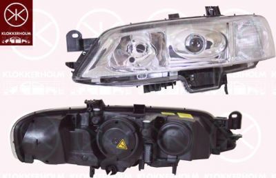 KLOKKERHOLM 50770183A1 основная фара на OPEL VECTRA B Наклонная задняя часть (38_)