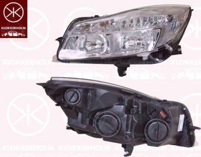 KLOKKERHOLM 50790121A1 основная фара на OPEL INSIGNIA седан