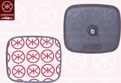 KLOKKERHOLM 50961051 корпус, наружное зеркало на OPEL COMBO (71_)