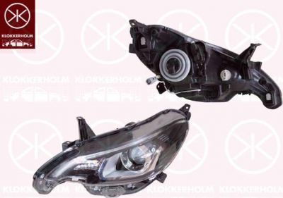 KLOKKERHOLM 55000121A1 основная фара на PEUGEOT 108