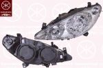 KLOKKERHOLM 55140142A1 основная фара на PEUGEOT 307 (3A/C)
