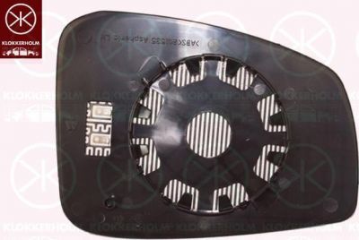 KLOKKERHOLM 60561064 зеркальное стекло, наружное зеркало на RENAULT LAGUNA III (BT0/1)
