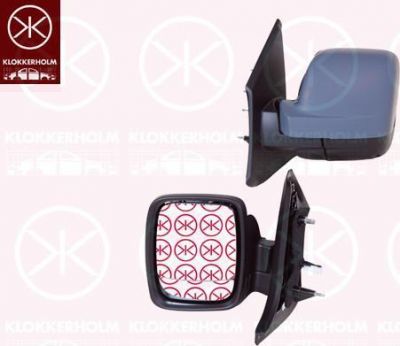KLOKKERHOLM 60631043 наружное зеркало на OPEL VIVARO Combi