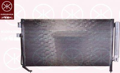 KLOKKERHOLM 6736305060 конденсатор, кондиционер на SUBARU FORESTER (SG)