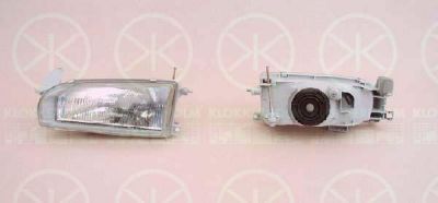 KLOKKERHOLM 81130122 основная фара на TOYOTA COROLLA Liftback (_E10_)