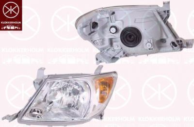 KLOKKERHOLM 81270144 основная фара на TOYOTA HILUX III пикап (KUN_, TGN_, LAN_, GGN_)