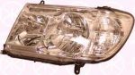 KLOKKERHOLM 81360143 основная фара на TOYOTA LAND CRUISER 100 (FZJ1_, UZJ1_)
