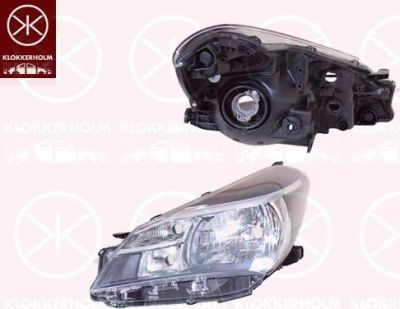 KLOKKERHOLM 81640145 основная фара на TOYOTA YARIS (NHP13_, NSP13_, NCP13_, KSP13_, NLP13_)