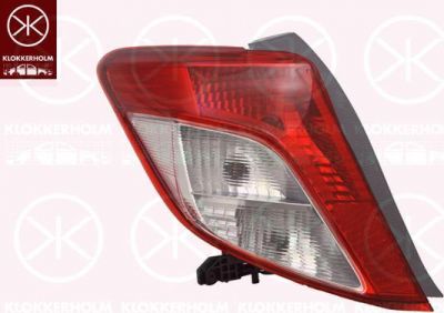 KLOKKERHOLM 81640711 задний фонарь на TOYOTA YARIS (NHP13_, NSP13_, NCP13_, KSP13_, NLP13_)