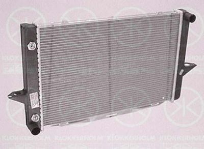 KLOKKERHOLM 9036302064 радиатор, охлаждение двигателя на VOLVO V70 I (LV)