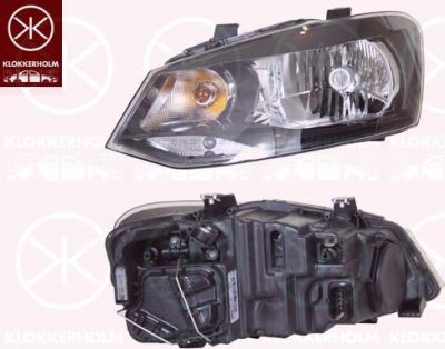 KLOKKERHOLM 95070123A1 основная фара на VW POLO (6R, 6C)