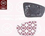 KLOKKERHOLM 95071061 зеркальное стекло, наружное зеркало на VW POLO (6R, 6C)