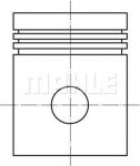 Knecht/Mahle 013 02 00 поршень на MORGAN PLUS FOUR