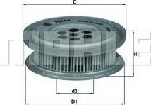 Knecht/Mahle HX 44 гидрофильтр, рулевое управление на MERCEDES-BENZ T1 фургон (602)