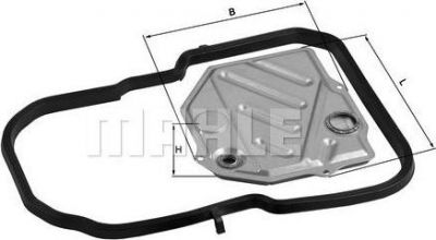 Knecht/Mahle HX 46D1 гидрофильтр, автоматическая коробка передач на MERCEDES-BENZ T1 фургон (602)