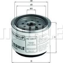 Knecht/Mahle KC 220D топливный фильтр на VOLVO FM 9