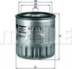 KNECHT/MAHLE Фильтр топливный MB дизель /SsangYong Musso (6010901652, KC63/1D)
